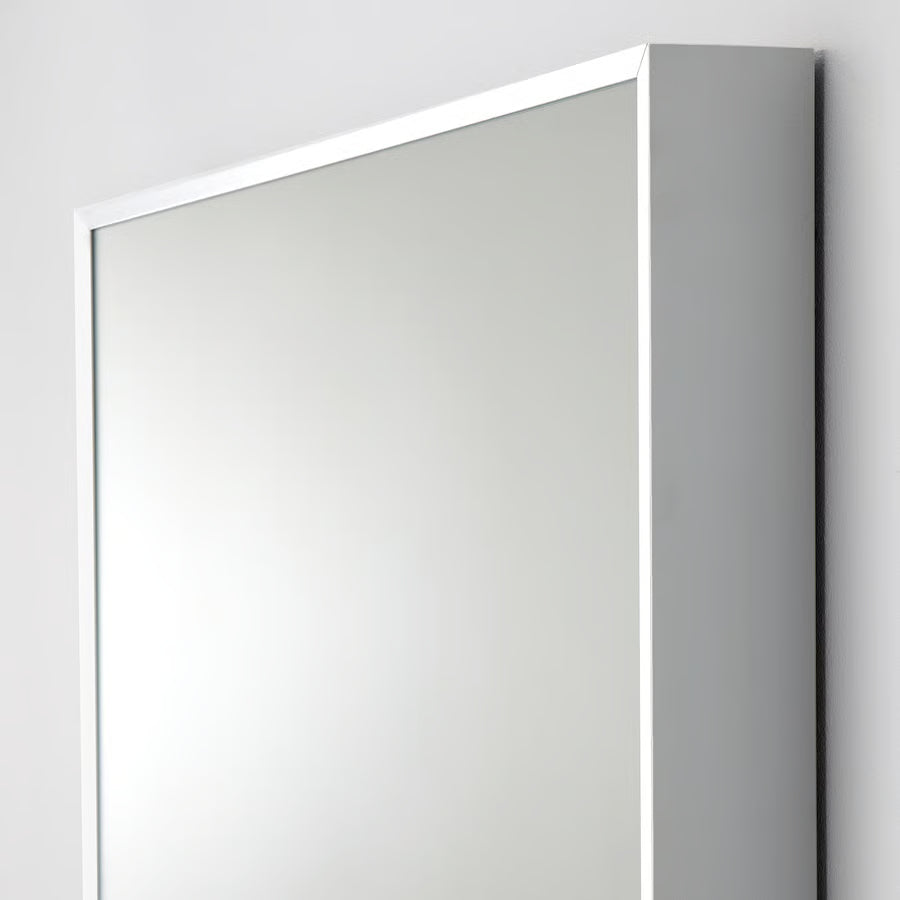 Large Floor Mirror - Aluminum